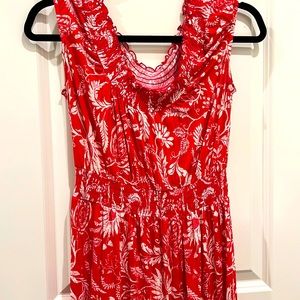 Dress color red good condition size XS made in Indonesia